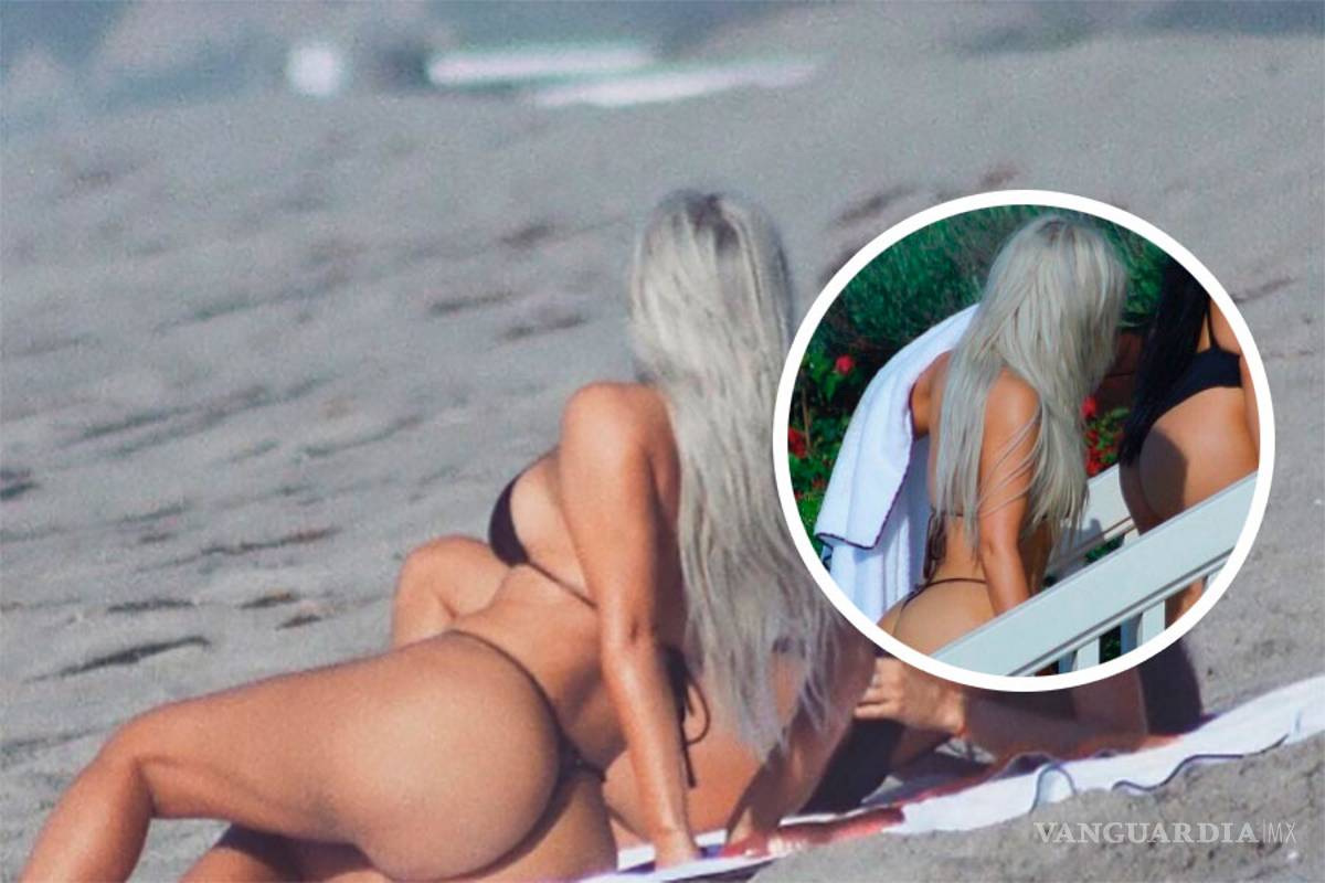 'Micro tanga' de Kim Kardashian alborota a todos