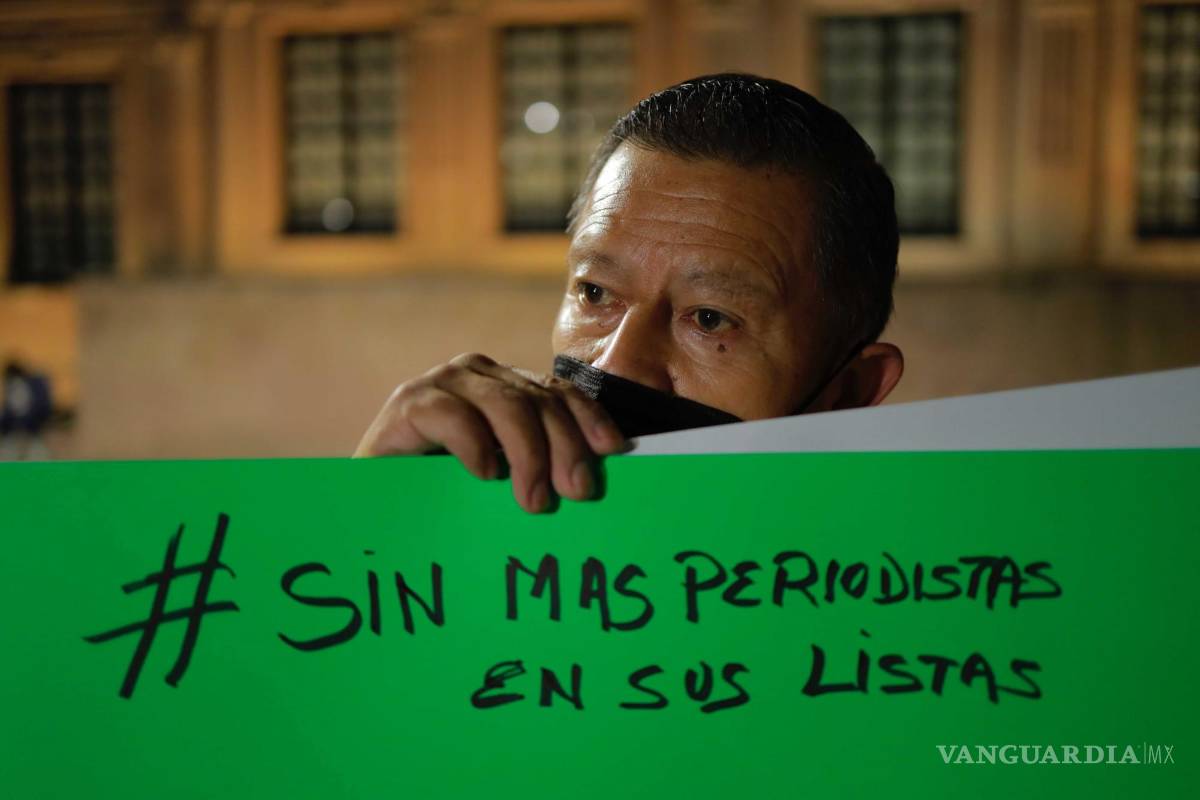 Saltillo: Periodistas se unen a protesta nacional para exigir un alto a los asesinatos y agresiones en contra del gremio