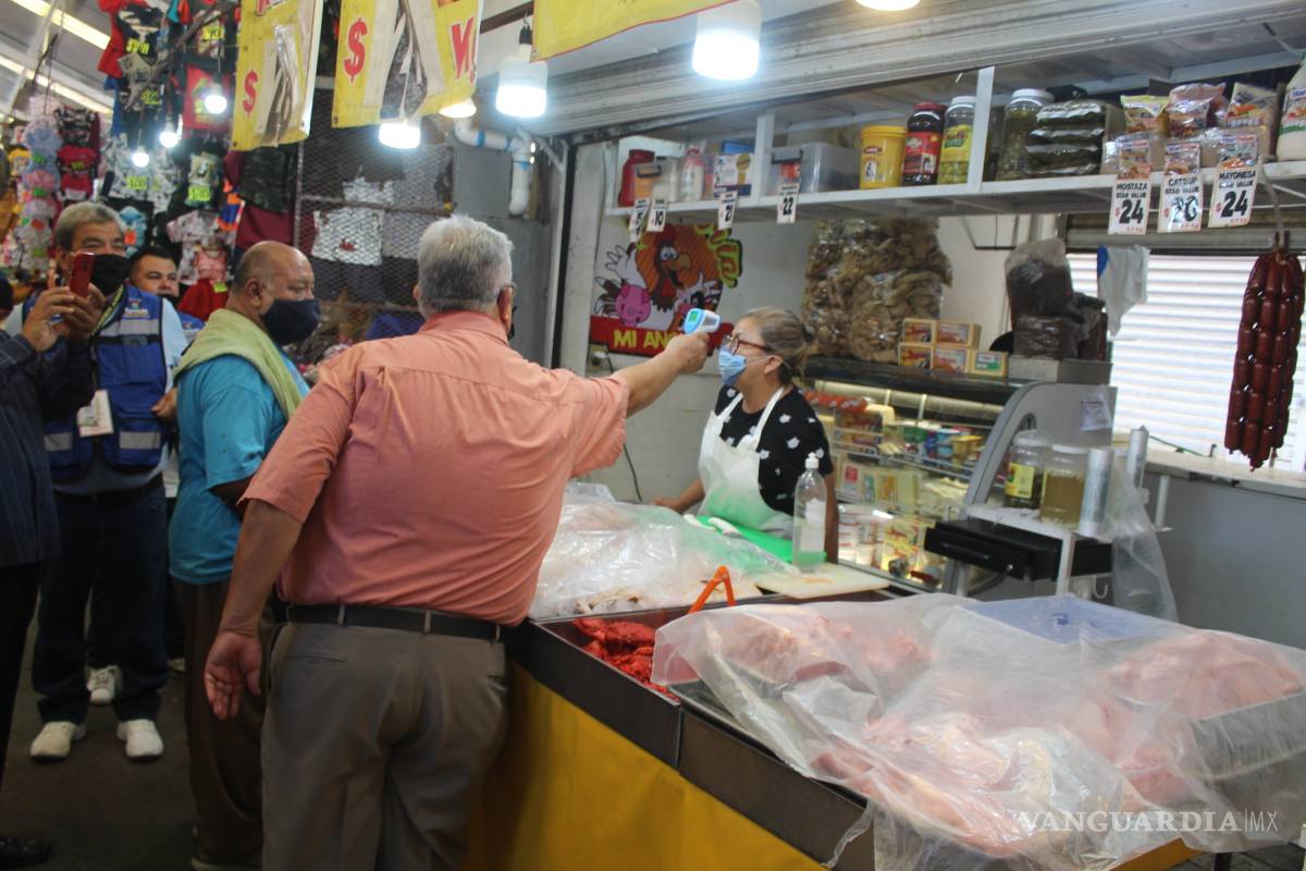 Realizan operativo de inspección en mercado Alianza de Torreón