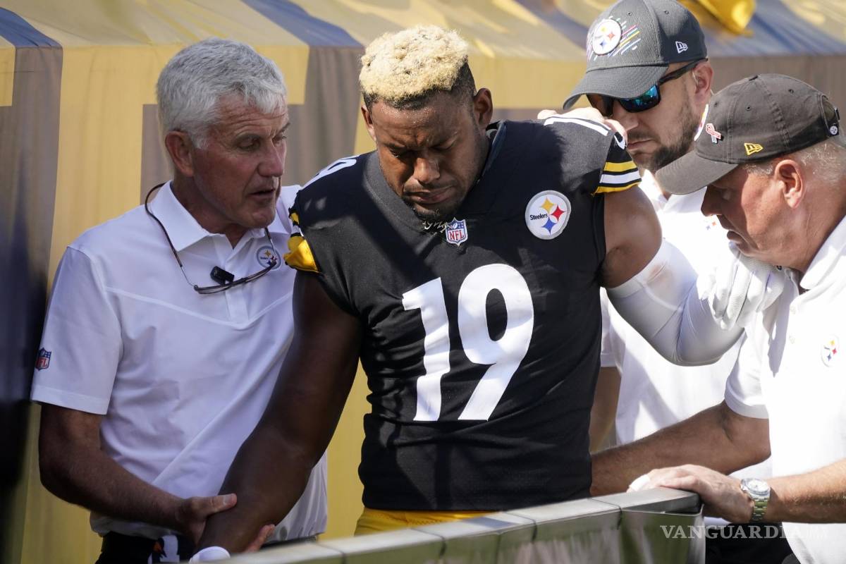 Los Steelers pierden a JuJu por el resto de la temporada