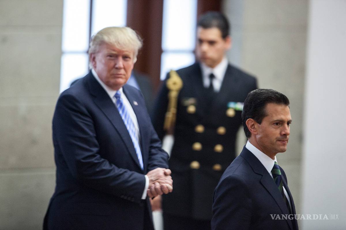 Piden hacer pública agenda sobre reunión de Peña Nieto y Trump