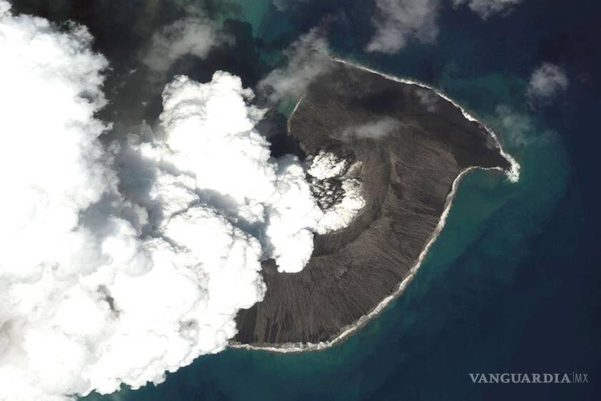 Mexicana está desaparecida por erupción del volcán Tonga