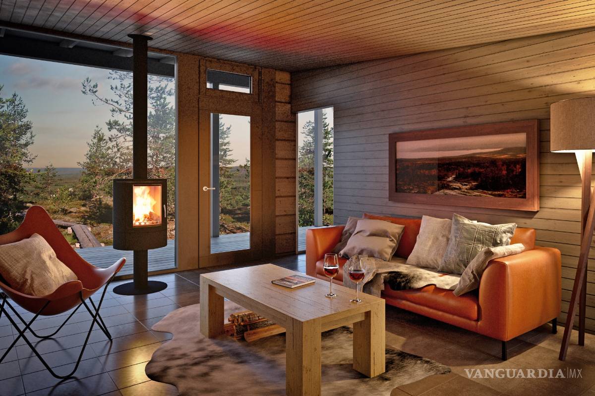 $!En Finlandia puedes ver las auroras boreales desde tu cuarto de hotel