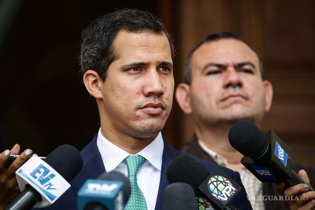 $!Guaidó defiende el bloqueo de EU a los bienes estatales venezolanos