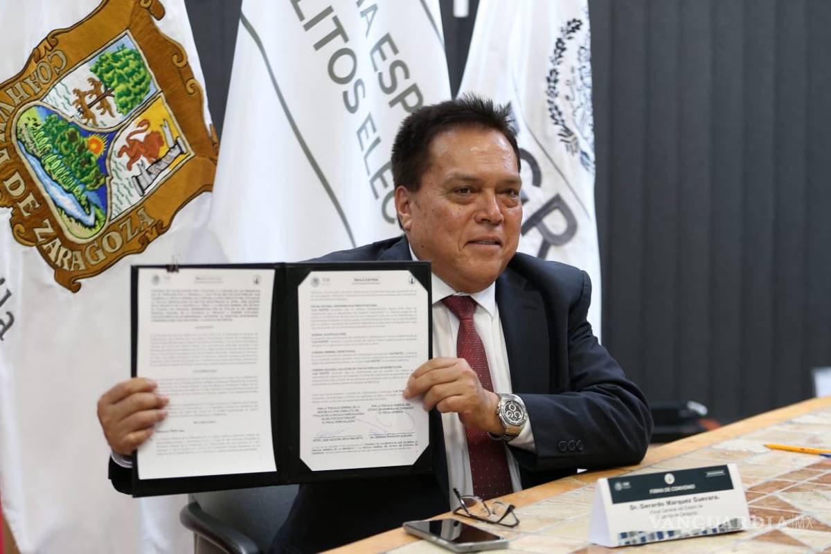 Se reúnen Fiscal de Coahuila y Ministro hondureño