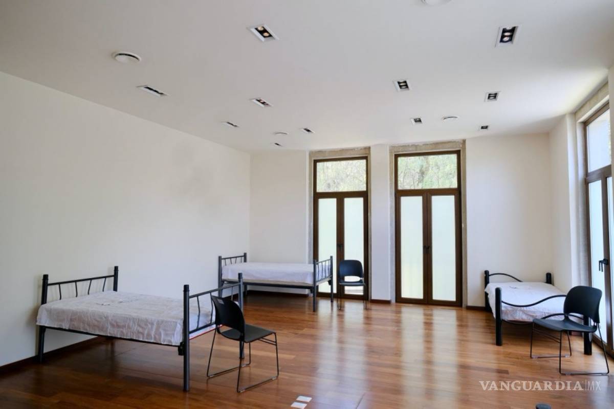 $!Los Pinos, antes residencia presidencial ahora hogar para personal de salud que atiende pacientes con COVID-19 (fotos)