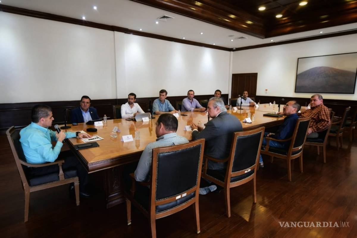 Presenta Miguel Riquelme a la IP programa de apoyo por coronavirus