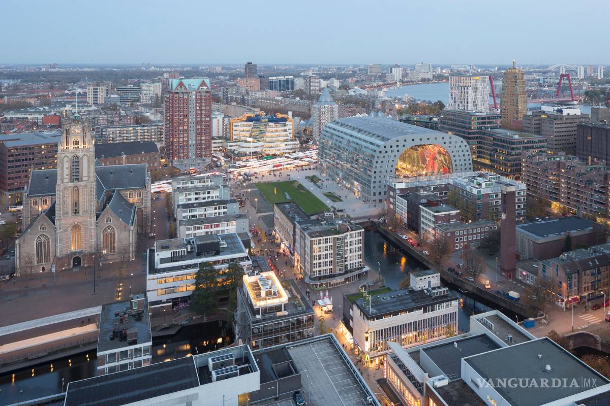 $!Market Hall de Rotterdam, el mejor centro comercial del siglo