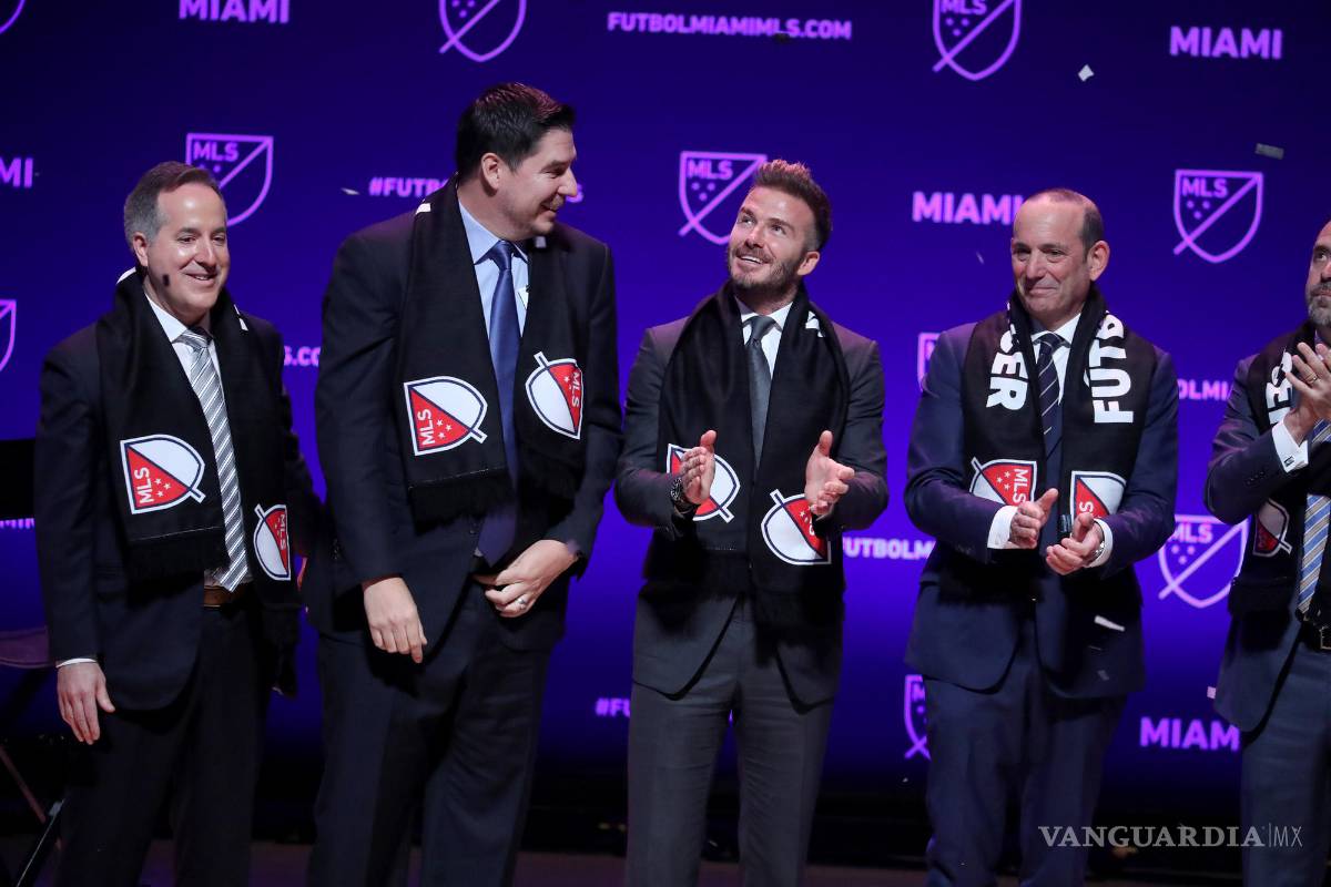 $!El nuevo club de David Beckham ya tendría logo y color distintivo