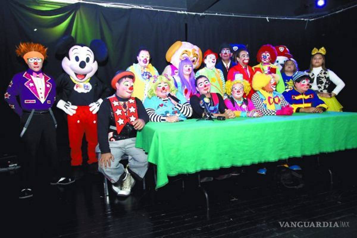 Payasos de Saltillo festejarán su día