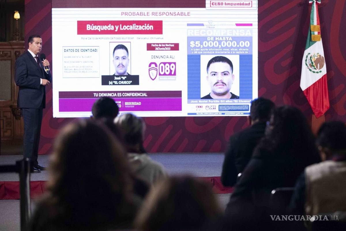$!Ofrecen recompensa de 5 mdp por ‘El Chueco’, el asesino de dos jesuitas en Chihuahua