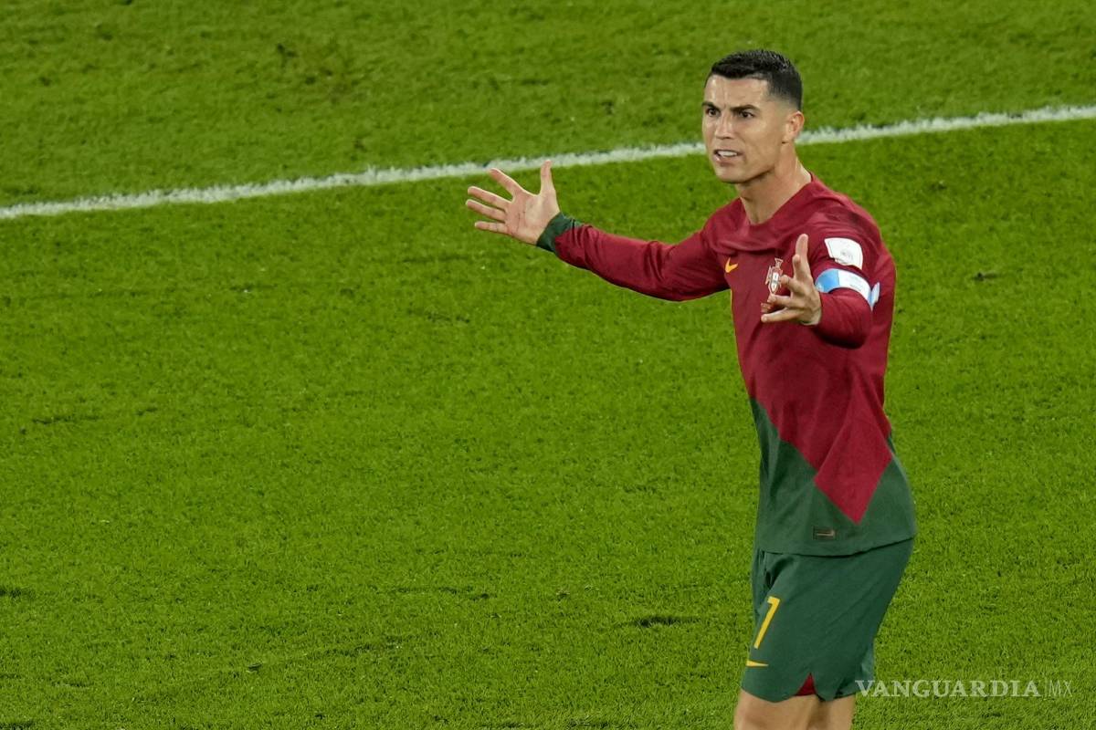 $!Cristiano en el juego contra Ghana.