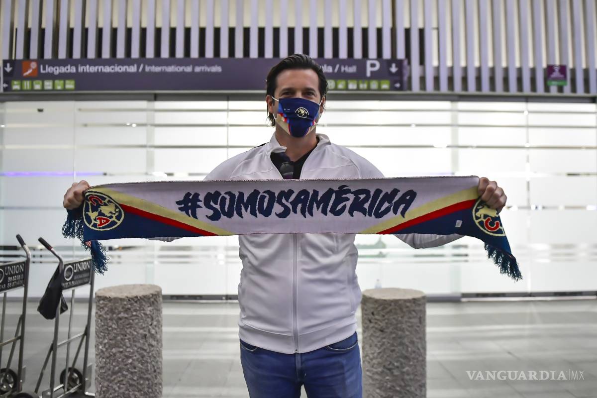 Solari está entusiasmado por debutar como técnico del América en el Estadio Azteca