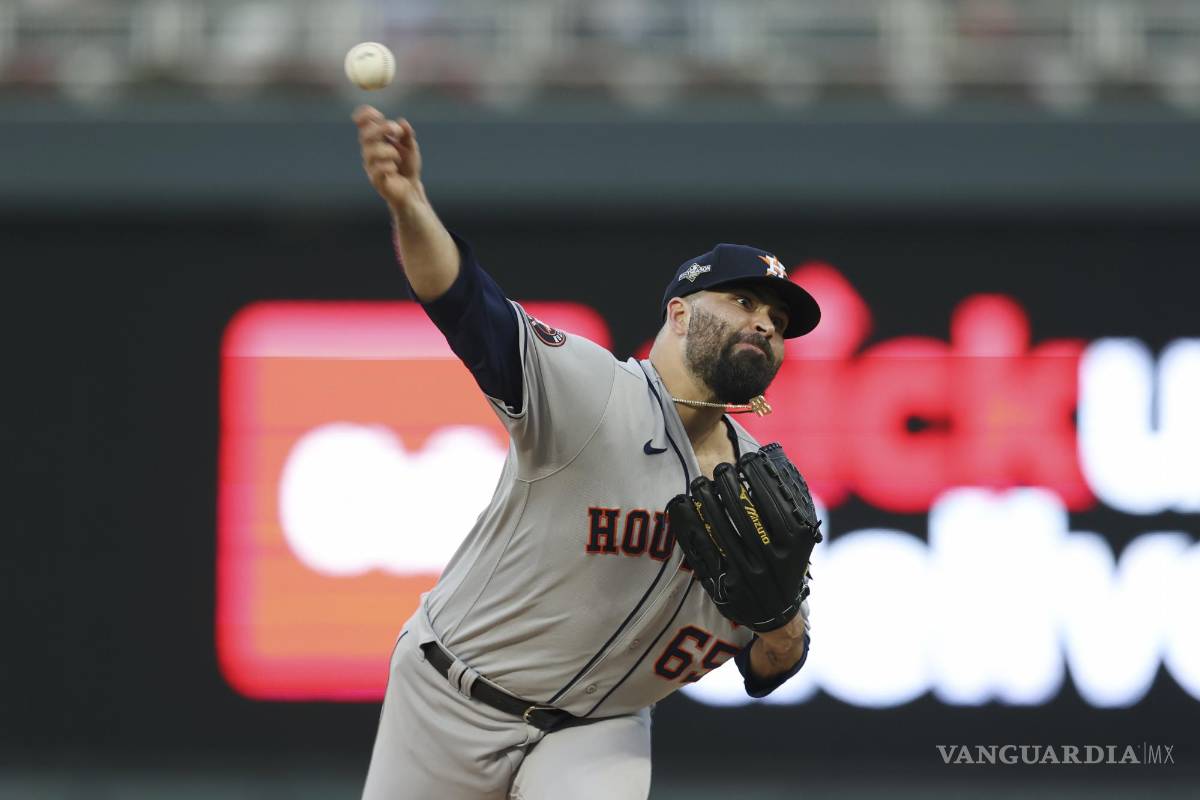 El mexicano José Urquidy, es todo un Astro sobre la lomita; lleva a Houston a la Serie de Campeonato