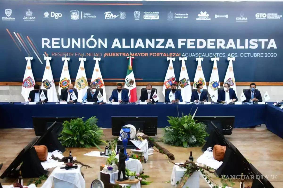 Alianza Federalista de Gobernadores se mantendrá, señala Riquelme