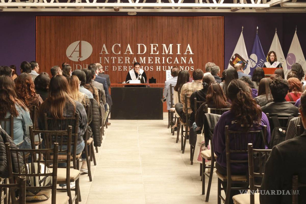 Es referente nacional e internacional la Academia Interamericana de Derechos Humanos de la UAdeC: rector