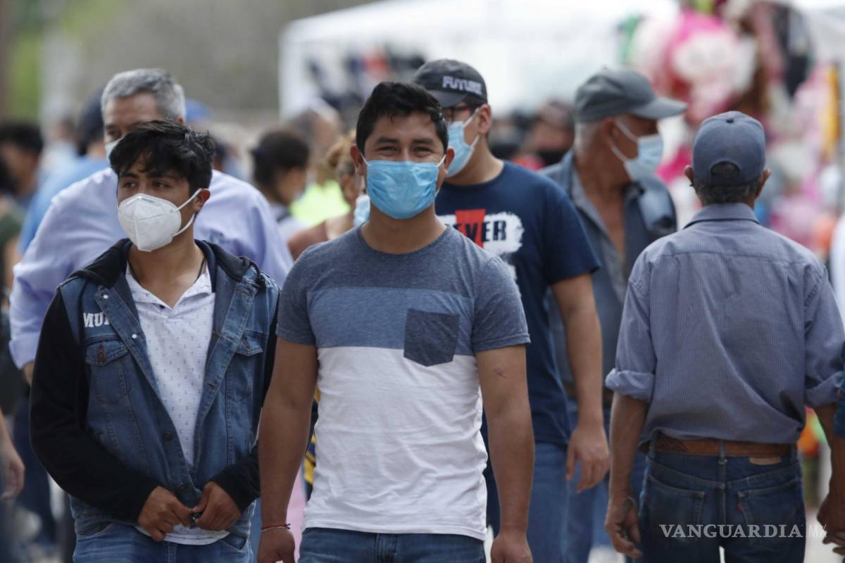 COVID-19: México registra en 24 horas 17 mil 409 nuevos casos y 725 decesos