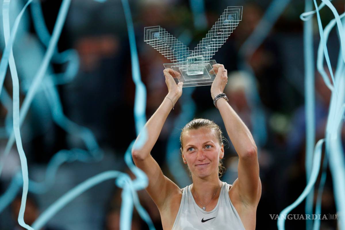 Kvitova hace un gran juego y es campeona del Madrid Open