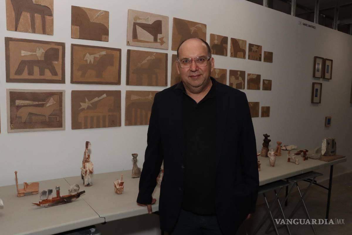$!Federico Jordán continua con la exploración de las formas primigenias.