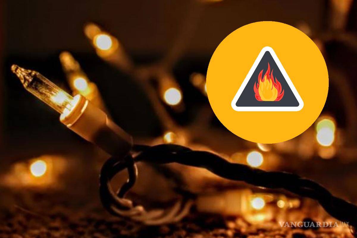 Lo barato sale caro... Profeco alerta sobre riesgo al comprar luces navideñas ‘patito’