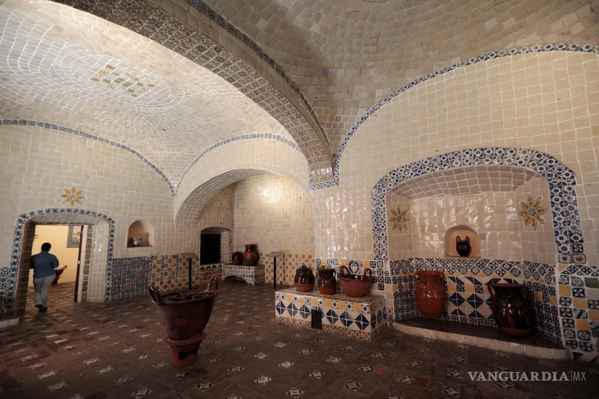 $!Una vista de la cocina en el museo de arte Santa Rosa, en Puebla, México.