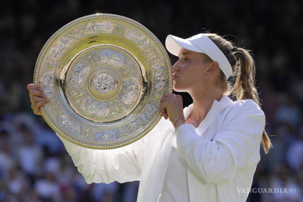Elena Rybakina, a los 23 es la reina de Londres