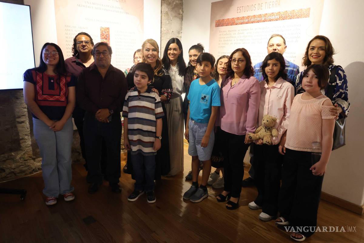 $!La exposición ‘Estudios de tierra’ reúne al talento ceramista de Coahuila