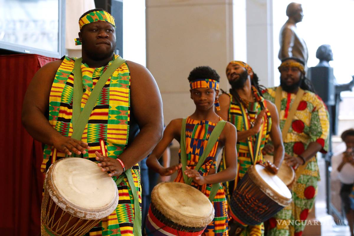 Conmemoran llegada de africanos a los Estados Unidos