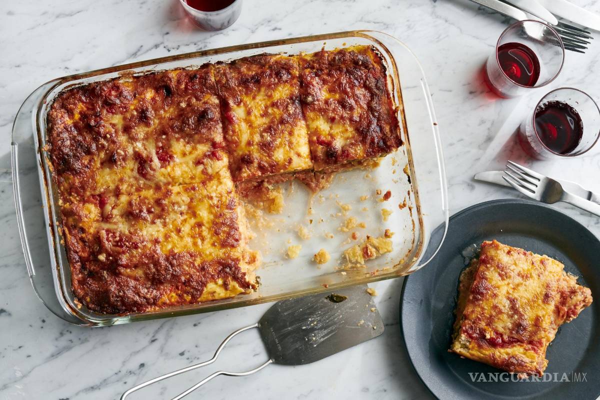 Lasaña polenta: Una excelente opción para nuestra cena navideña 2023