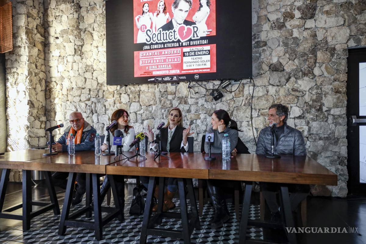 $!Chantal Andere aseguró que la buena relación con sus compañeros se refleja a la hora de la obra en escena.