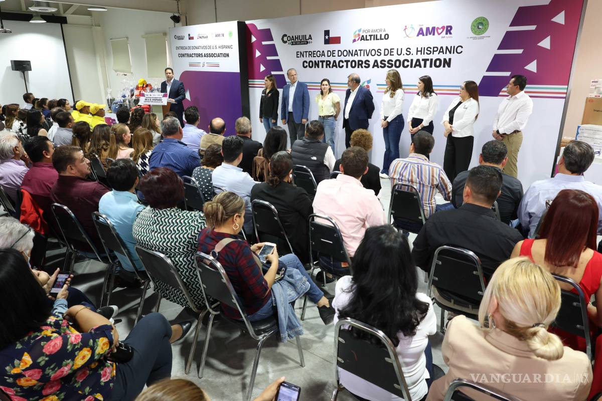 $!Los insumos médicos y equipos para bomberos y brigadistas que fueron entregados a Saltillo, provenientes de la Asociación de U.S. Hispanic Contractors.