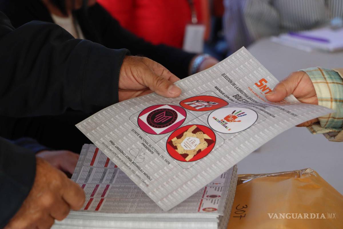 Con gran afluencia de ‘profes’, inicia votación para renovar dirigencias de las secciones 5 y 38 del SNTE