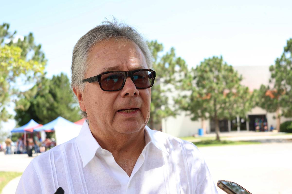 $!Francisco Gaitán Rodríguez encabezó la protesta en nombre de los jubilados.