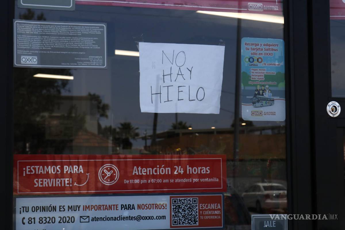 Esfuma ola de calor hielo en Saltillo: reportan tiendas escasez y fábricas duplican producción