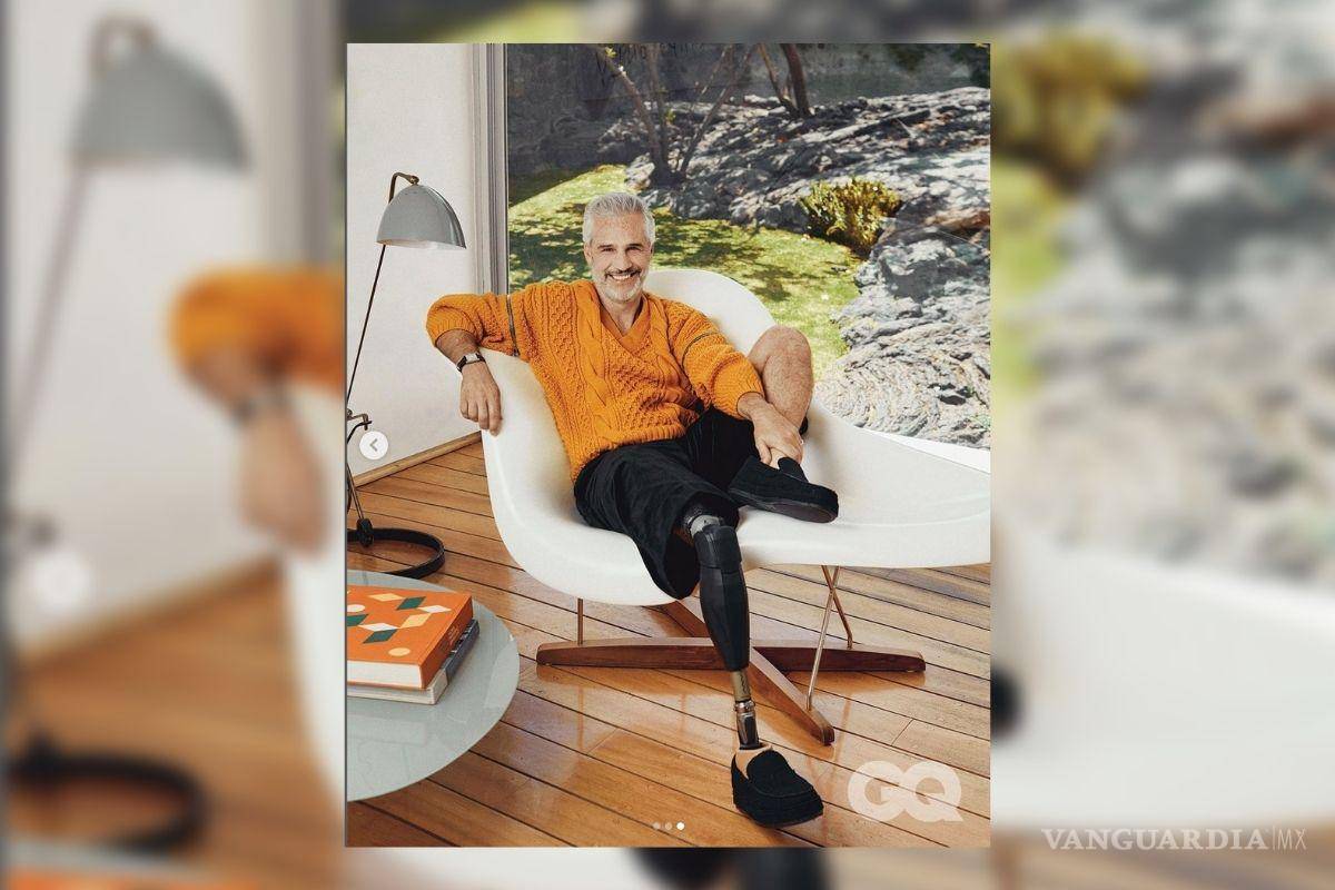 $!El actor explicó que hay diferentes tipos de amputaciones, y entre más arriba se vuelve más complicada la rehabilitación.