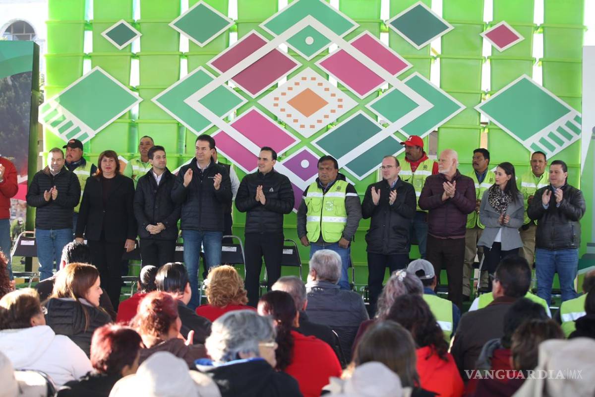 Entregan equipo con un valor de 10 mdp para poner bello a Saltillo