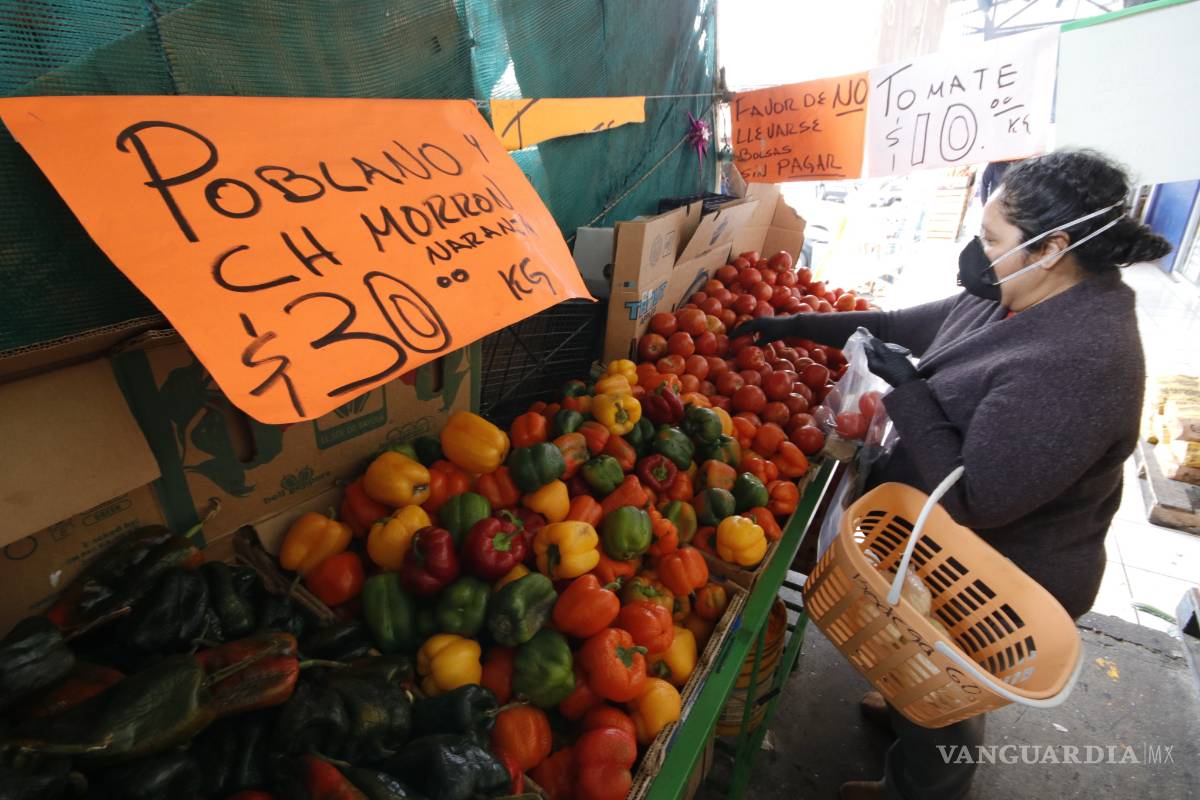 Mercado de Abastos de Saltillo, buena opción para la economía de amas de casa durante contingencia de COVID-19