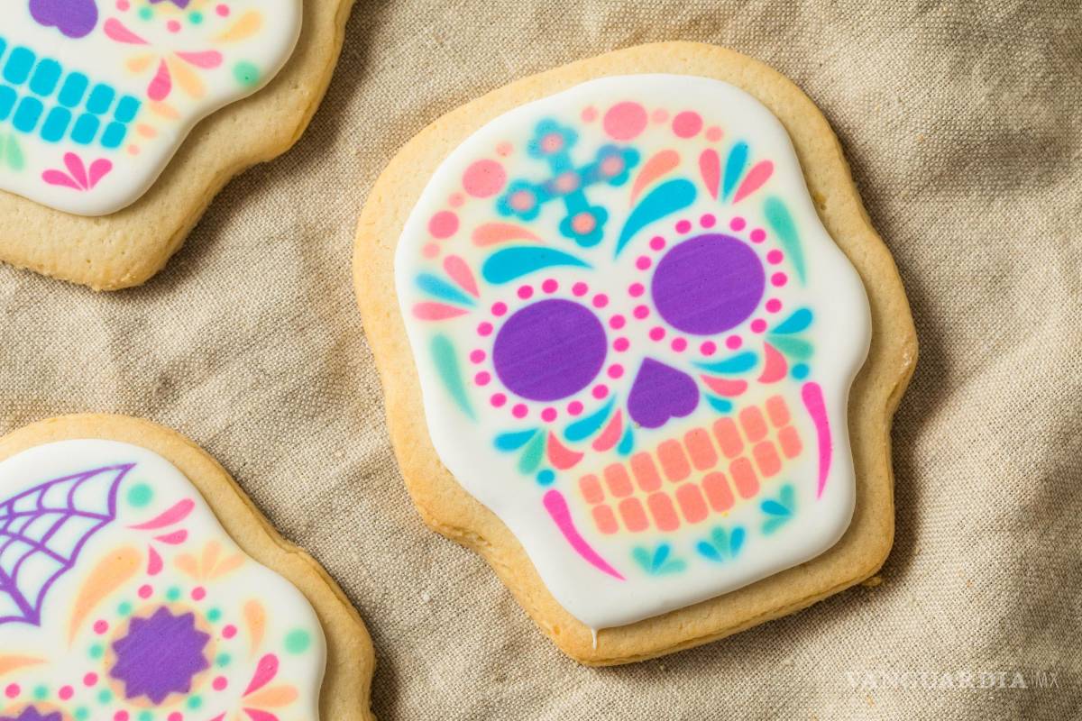 $!Galletas mexicanas caseras con azúcar en forma de calaveras. EFE/IMEO