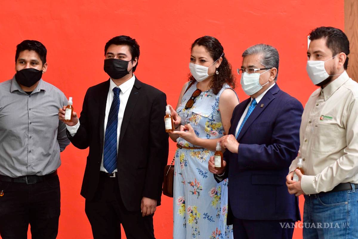 Elabora UAdeC sanitizante a base de planta gobernadora