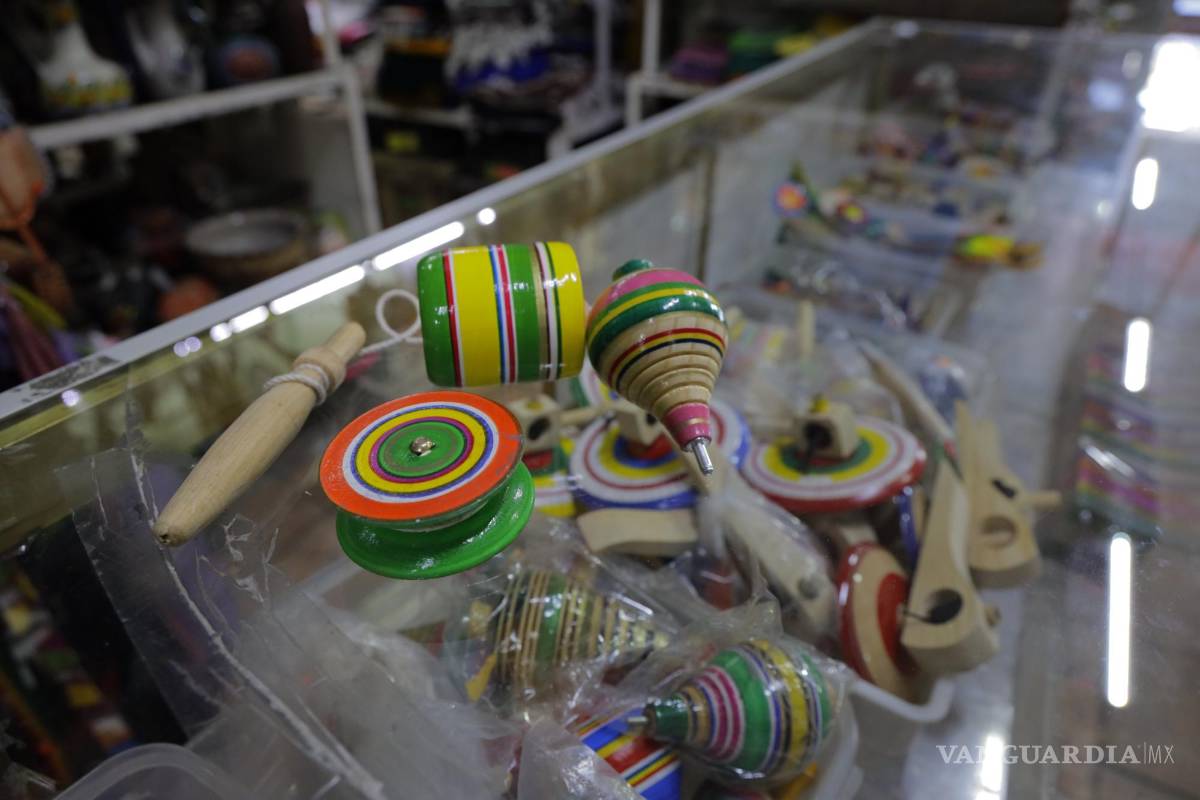 Saltillo: los niños de hoy no conocen los juguetes tradicionales mexicanos