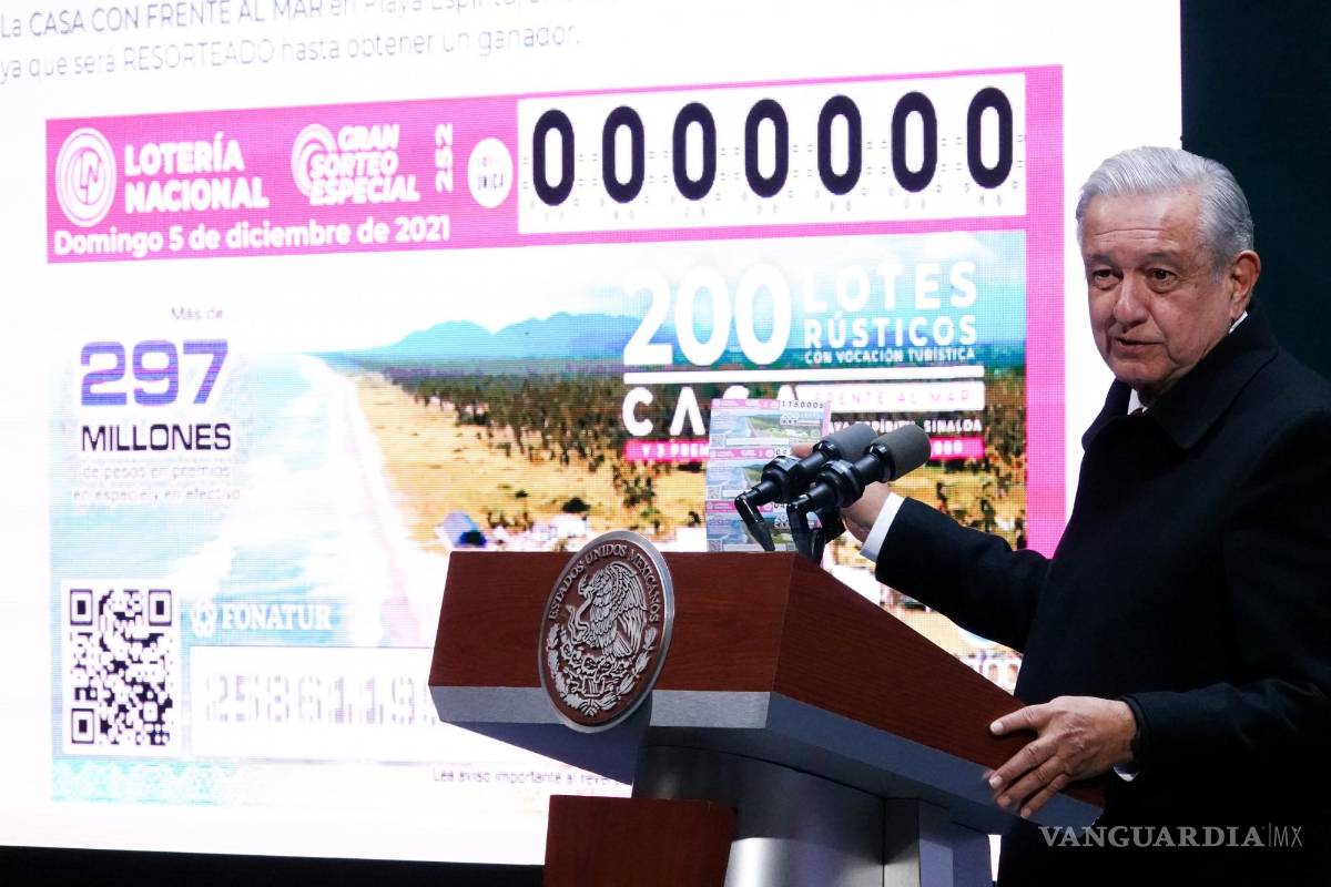 Gobierno rifará casa y 200 lotes en playa de Sinaloa