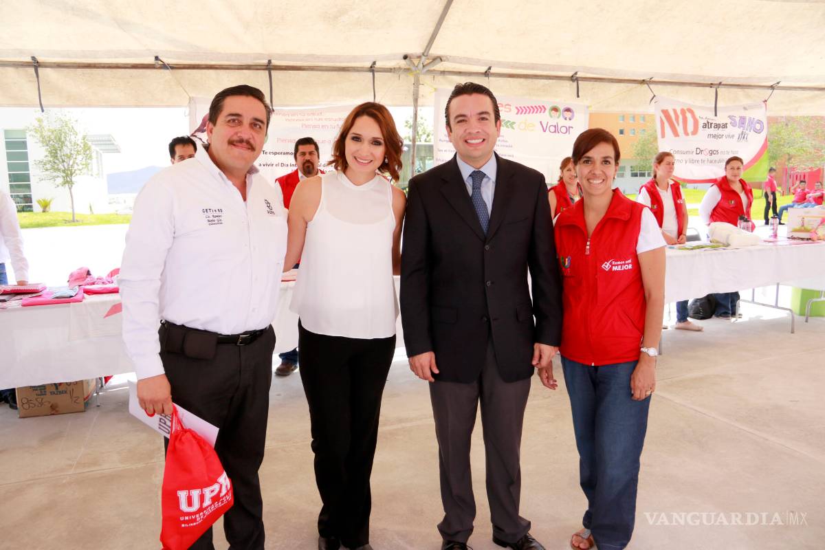 $!Realizan Feria de la Salud en Universidad Politécnica de Ramos Arizpe