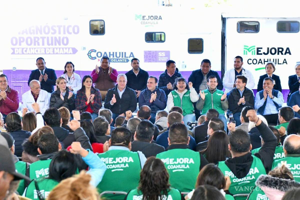 Caravanas de la Salud recorrerán todos los rincones de Coahuila: Manolo Jiménez