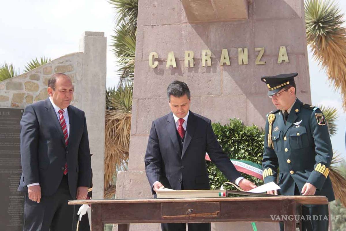 $!Giras presidenciales: Peña Nieto en Coahuila