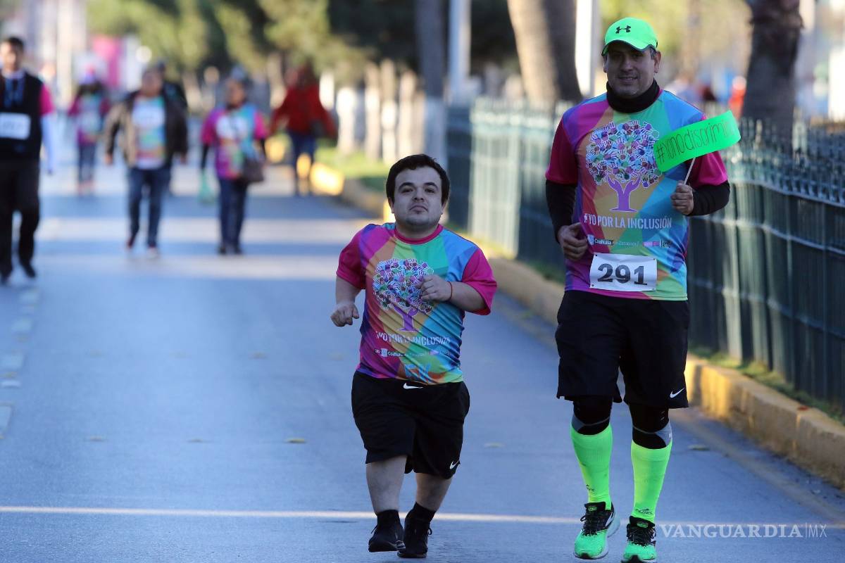 Corren por la inclusión en un 5k