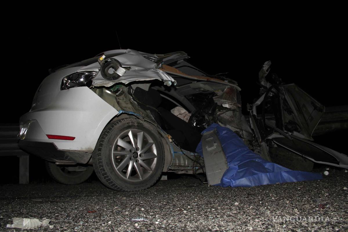 Tragedia en la carretera Monterrey-Saltillo separa a amigos; uno sobrevive, el otro no