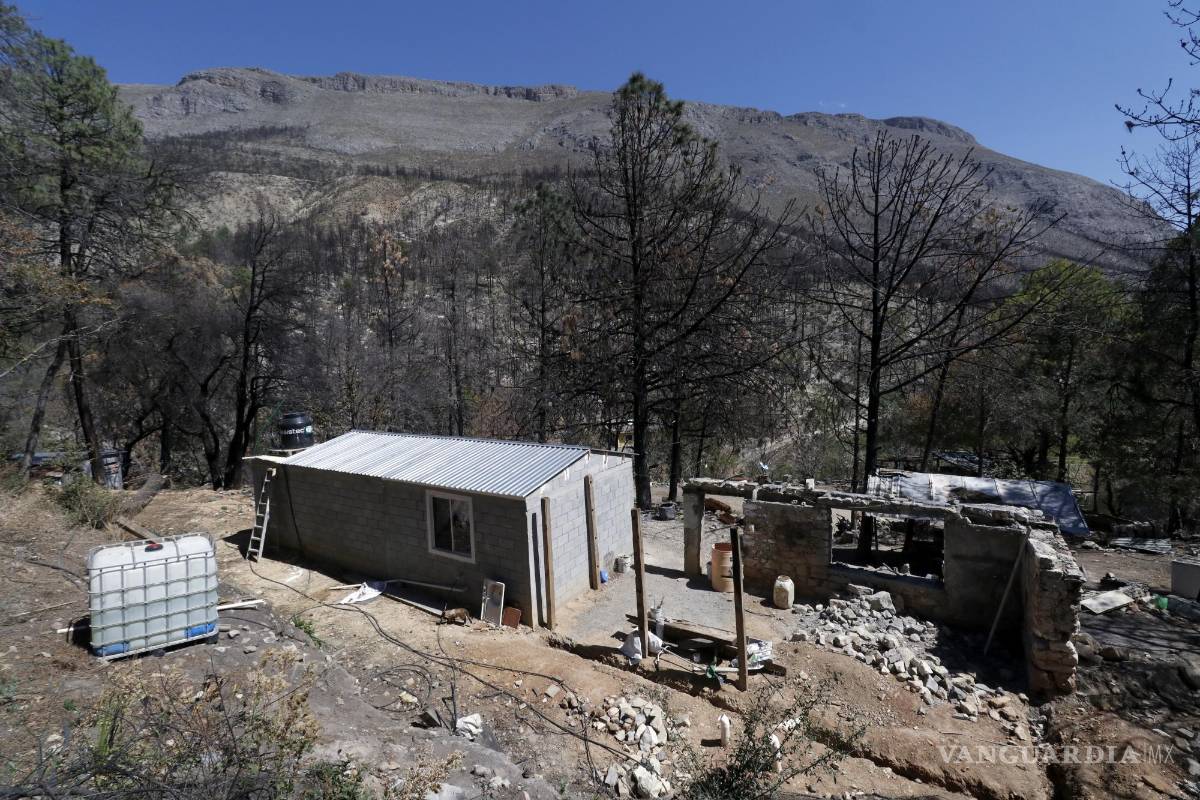 $!Ejidatarios cuentan un total de 16 casas dañadas con el incendio, de las cuales, aseguran que el Gobierno estatal sólo ha reconstruido dos.