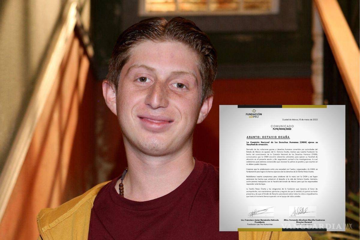 La CNDH encontró elementos suficientes para intervenir en el caso del actor Octavio Ocaña