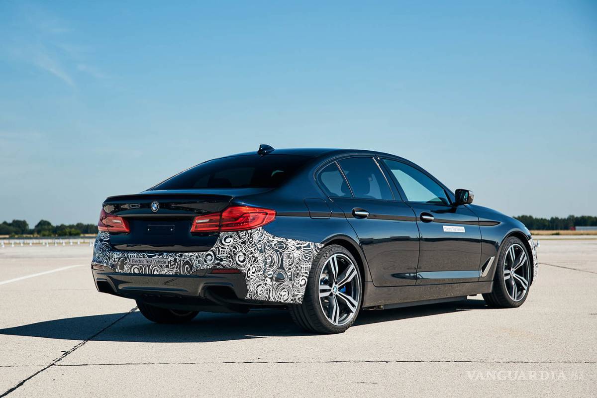 $!BMW quiere destronar al Tesla Model S, con su serie 5 Power BEV