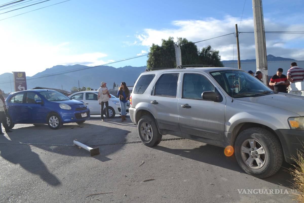 ‘Volaba’ al trabajo y pega por alcance